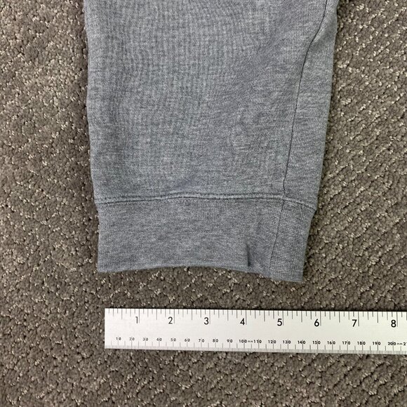 Nike Air Fleece Joggers Sweatpants Men's Large Gray Black Sportswear AQ7257 091 - Picture 13 of 15